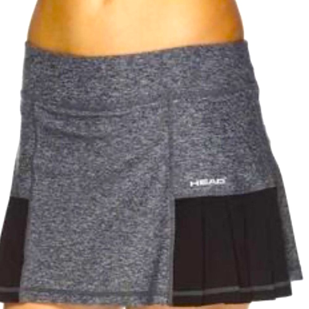 HEAD Blue Sports Ruffled Stretch Skort Size X-Large